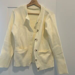 White Cardigan